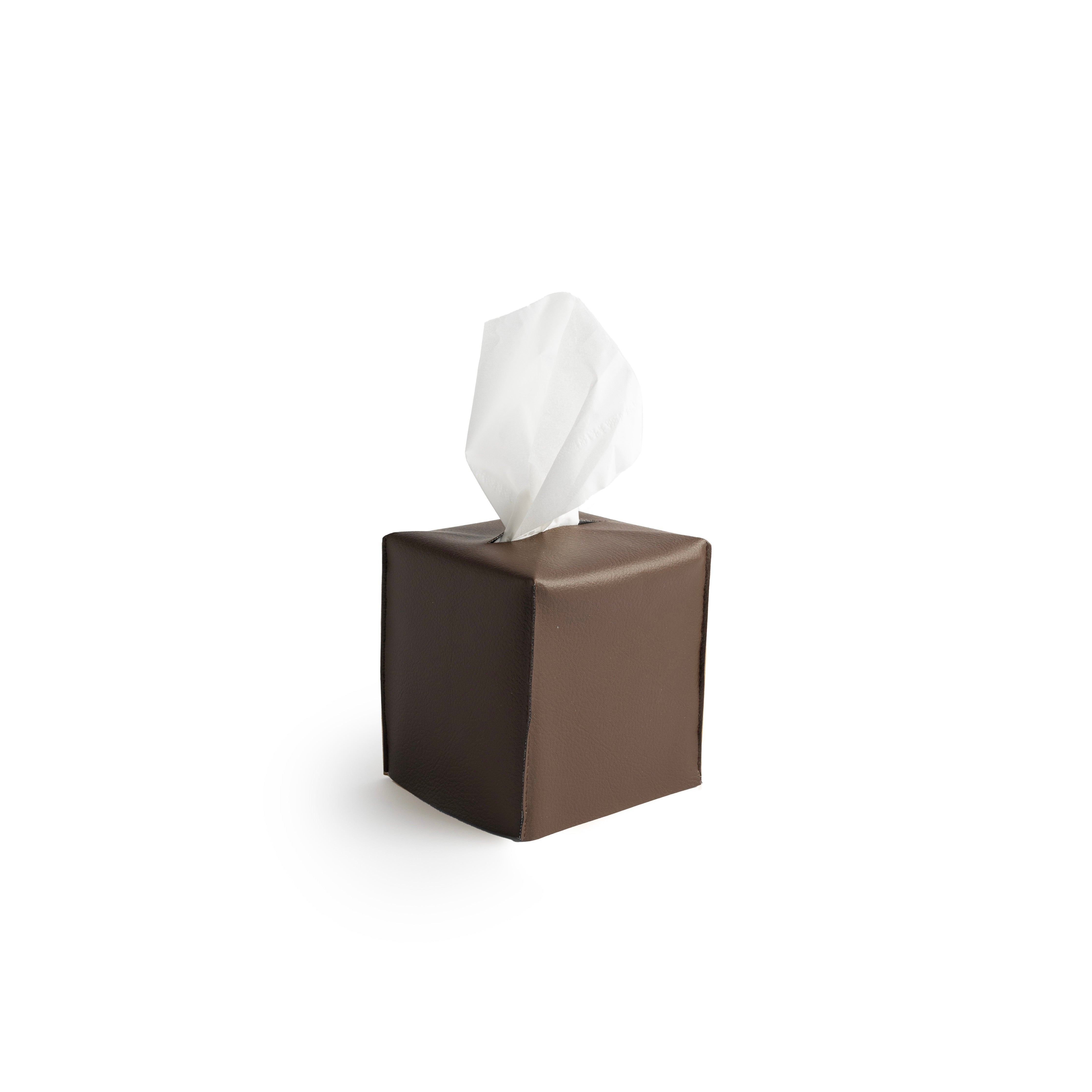 Leather tissue Cover- Square